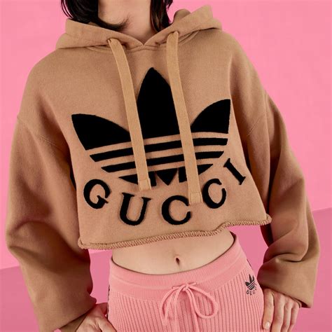 adidas x gucci cropped sweatshirt|Adidas X Gucci customer service.